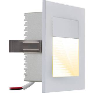 EVN P2170 LED-vægindbygningslampe, 3.000 K, sølv