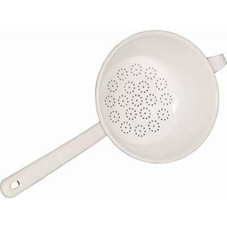 Riess Classic Weiß Passiersieb 20 cm - Emaille