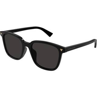 Bottega Veneta BV1255SA Asian Fit 001 55 Solbriller Mænd Black - Black - 55mm