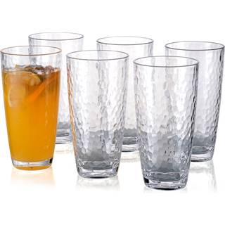 Koxin-Karlu hamrede 26 ounce plast tumbler akrylglas s?t p? 6 klare