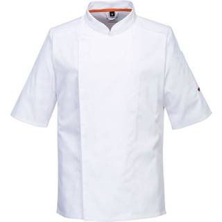 Stretch Mesh Air Pro kortærmet jakke - Hvid (Størrelse: XXL)