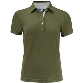 Cutter & Buck 354421 Advantage Premium Polo Ladies Ivy Green M