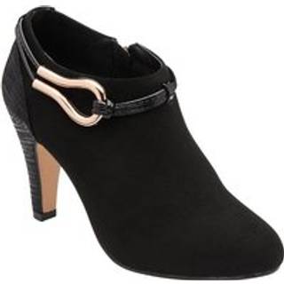Lotus Lotus Black Heeled Shoe Boots