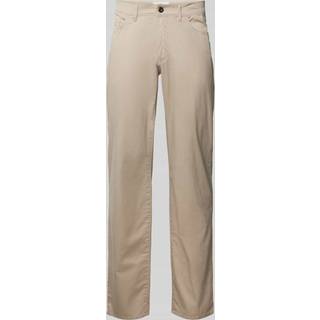 Brax Herren Hose beige gemustert