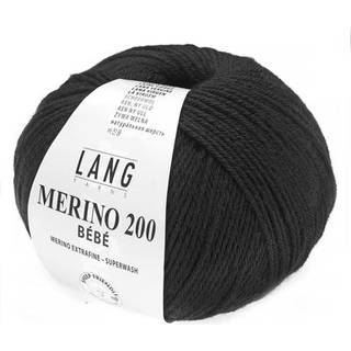 Lang Yarns Merino 200 Bébé - Sort