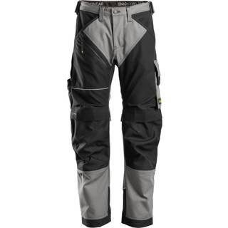 Snickers 6314 ruffwork, canvas+ arbejdsbukser+ grå/sort 192