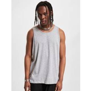 Build Your Brand Basic BYBB011 Basic Tank Heather Grey M