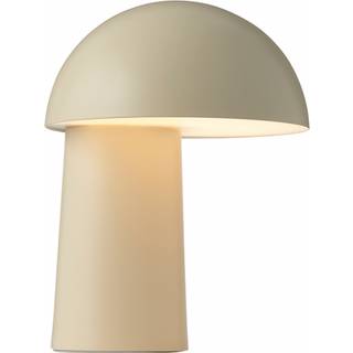 Faye Portable beige LED bordlampe