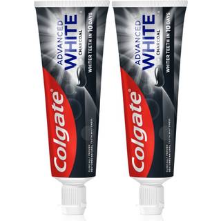 Colgate Advanced White Charcoal Blegende tandpasta med aktiveret kul 2x75 ml - 2x75 ml