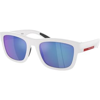 Prada Linea Rossa PS01ZS TWK08R 56 Solbriller Mænd Hvid - White Rubberized Effect - 56mm