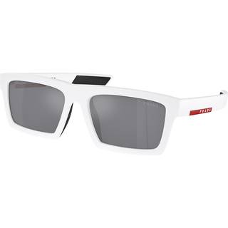Prada Linea Rossa PS02ZSU 17S40A 55 Solbriller Mænd Hvid - Matte White - 55mm