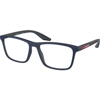 Prada Linea Rossa Mand PS 01QV TFY1O1 Optiske stel Nylon Blå Transparent Pillow Normal