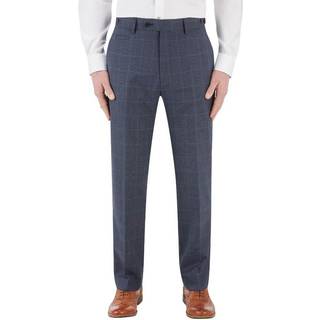 Skopes Skopes Blue Tailored Fit Anello Check Suit: Trousers