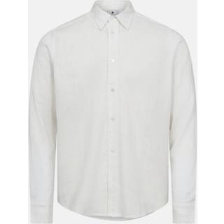 JBS of Denmark Men Skjorte | Hør/bambusviskose | Hvid, størrelse L