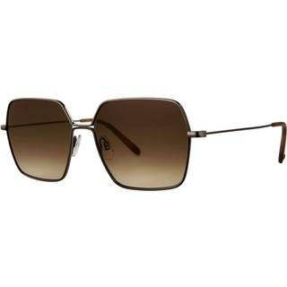 Garrett Leight MEADOW SUN ATG-VINBRT/BRNTG 56 Solbriller Mænd Guld - Antique Gold - 56mm