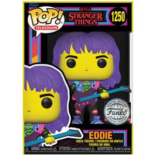 STRANGER THINGS S4 - POP TV N° 1250 - Eddie with Guitar (BLKLT)