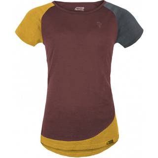 Grüezi Bag Women's Woodwool T-Shirt Lady Janeway T-shirt Damer størrelse XS farve brun