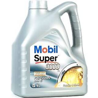 Mobil Super 3000 5W40 fuld syntetisk olie, 4 L