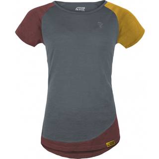 Grüezi Bag Women's Woodwool T-Shirt Lady Janeway T-shirt Damer størrelse M farve grå