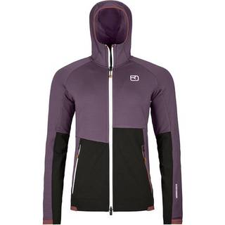 Ortovox Women's Fleece Rib Hoody Fleecejakke Damer størrelse M farve lilla