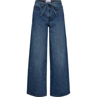 NÜMPH - Nubrooklyn Jeans Mid Blue - Medium Blue Denim - 40 - Blå - Jeans