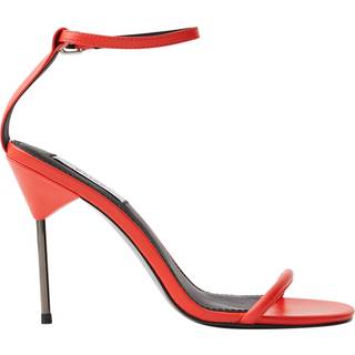 Reiss Reiss Orange Carey Strappy Pin Heel Sandals