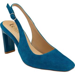 Lotus Lotus Blue Slingback Court Shoes