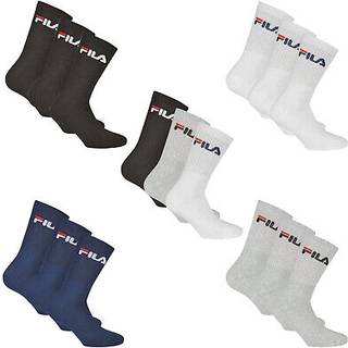 FILA 3-pak Sport Socks - Black - Str 43/46 * Kampagne *