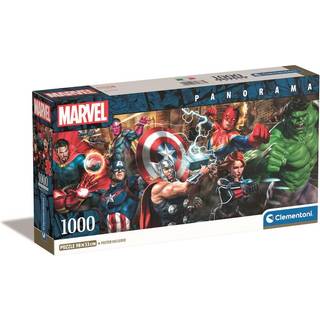 Clementoni puslespil 1000 brikker - Marvel Panorama