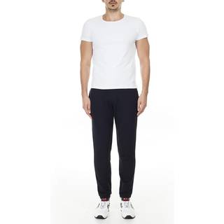 Armani Exchangetil mænd. 8NZP82ZJH3Z1510 Navy fleece-joggingbukser (S), Casual, Bomuld, Blå