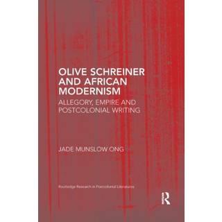Olive Schreiner and African Modernism