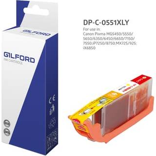 Gilford Blæk Gul Dc-551y Xl