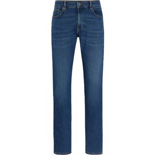 BOSS Black Herren Jeans blau Slim Fit