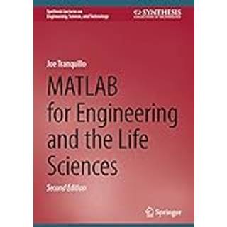MATLAB for Engineering and the Life Sciences