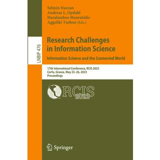 Research Challenges in Information Science: Information Science and the Connected World