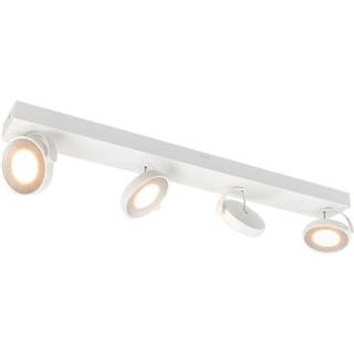 Philips Clockwork LED firedobbelt spotlampe i Hvid - 531743116