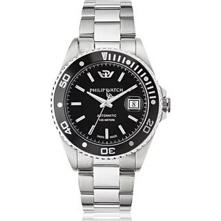 Herre Philip Sort Sølv Armbåndsur R8223597026