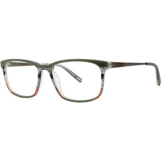 Jhane Barnes Spectra Olive 53 Briller Mænd Grøn - Pattern Olive Green - 53mm