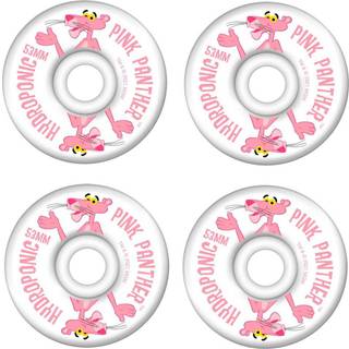 Hydroponic x Pink Panther 100A Skateboard Hjul 4-Pak (55mm - Hvid)