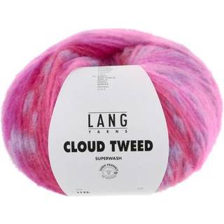 Lang Yarns - Cloud Tweed Farve 02 Pink/Rød