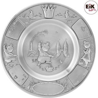 Dåbstallerken Prinsesse, tin