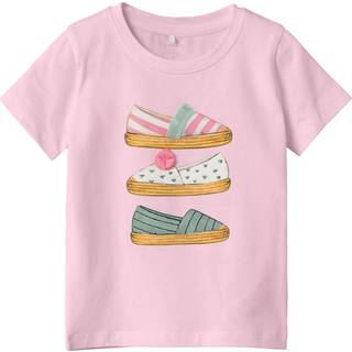 NAME IT T-Shirt Fang Parfait Pink