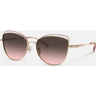 Coach HC7162 CR621 900546 57 Solbriller Kvinder Guld - Rose Gold - 57mm