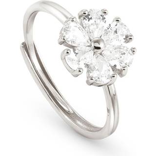 Nomination Sweetrock Silver Flower Adjustable Ring - Adjustable