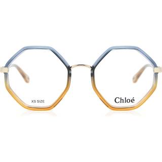 Chloé CH0132O 003 49 Briller Kvinder Blue - Transparent Blue Brown - 49mm
