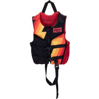 Hyperlite Indy CGA Kids Wakeboard Vest Black/Orange Child (30-50 kg)