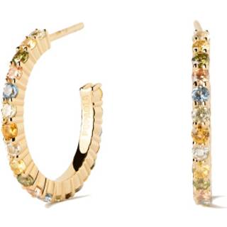 PDPAOLA Rainbow Øreringe 18 kt. Forgyldt Sølv AR01-B96-U - Dame - 925 Sterling Silver