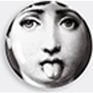 Fornasetti Barware - 'Tema e Variazioni n.82' ashtray in WHITE 100 % porcelain
