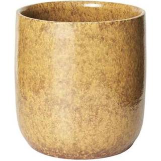 Skjuler - Nuno urtepotte - Gul - H20 cm - Ø20 cm