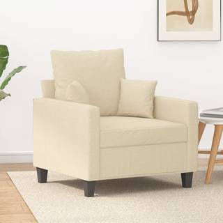 3-Personers Sofa Stof - 60 cm / Creme